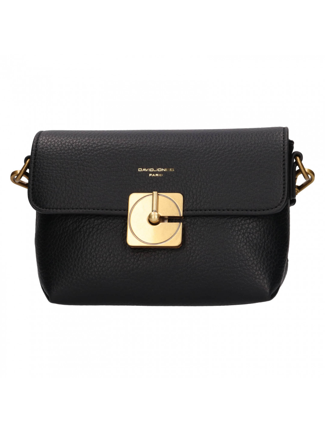 Dámská crossbody kabelka David Jones Elestia – černá
